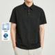 短袖 潮流基础纯色珠地棉潮牌男装 t恤polo衫 夏季 翻领体恤 男装 男士
