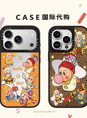 吹泡泡星星人合集适用iphone17手机壳16promax苹果15pro镜面MagSafe磁吸14plus卡通13可爱Air保护套12女