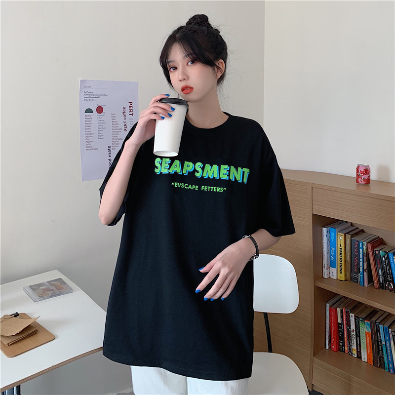 Real shot short sleeve print