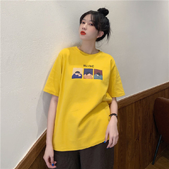 實拍棉 短袖T恤印花