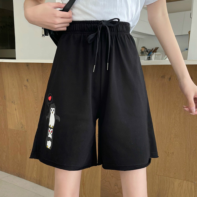 Real shot sports new summer loose Korean shorts academy style