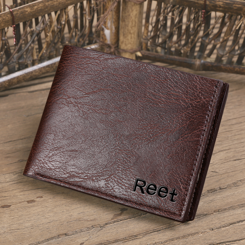 复古钱包男士复古短款