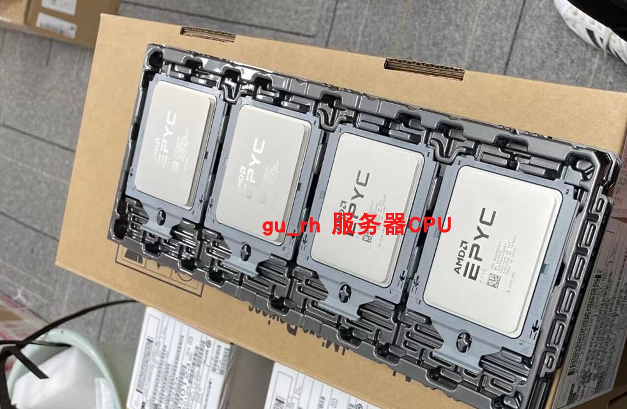 AMD EPYC 7713P 64核心秒7742 7H12(100-000000337)全新 CPU-封面