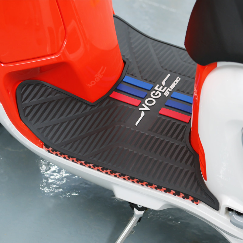 适用无极SR150C脚垫摩托车改装地垫踏板垫无极贝多芬脚垫防水耐磨