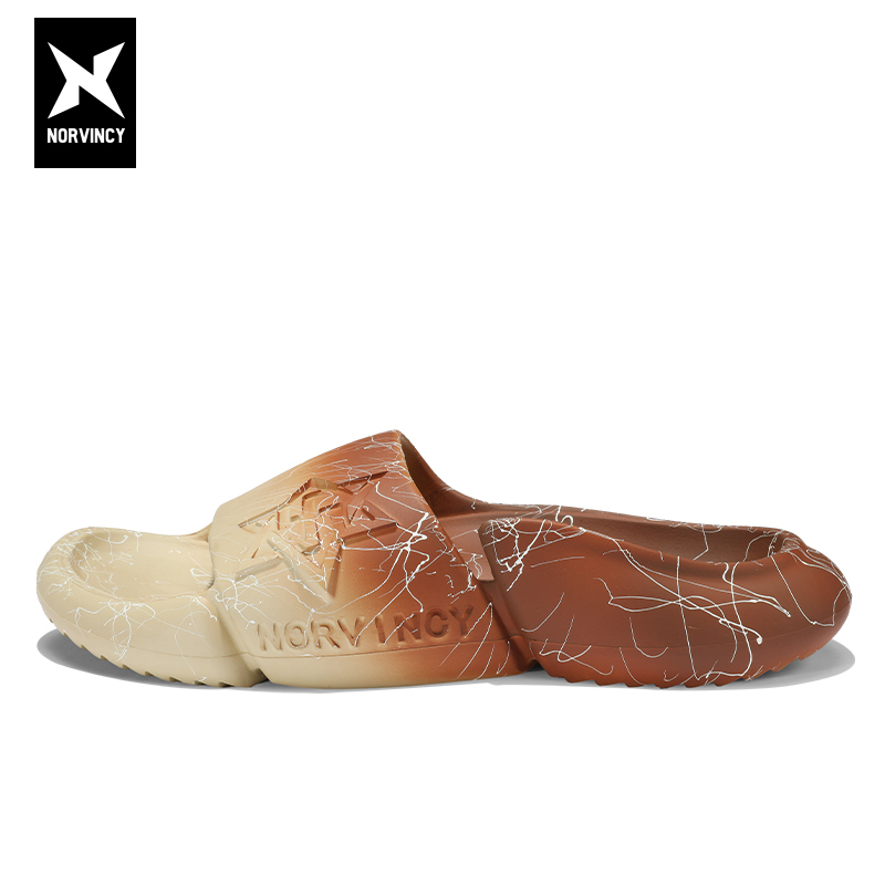 诺凡希休闲拖鞋男撞色EVA