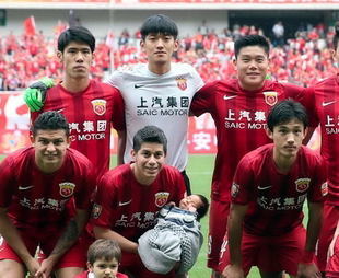 2016年联赛上海上港球衣号码广告臂章亚冠联赛印字
