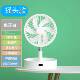 充电折叠摇头风扇循环扇折叠充电桌上伸缩宿舍办公室落地扇电风扇