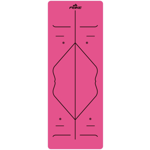 防滑PU橡胶瑜伽垫旅行瑜伽垫瑜伽毯簿款资深瑜伽教练便携运动地垫