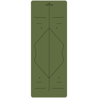 防滑PU橡胶旅行瑜伽垫