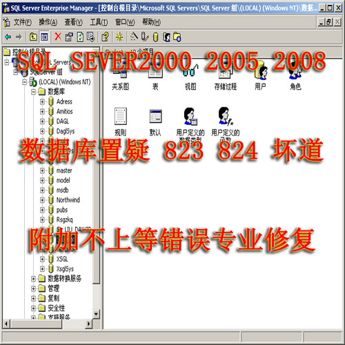 SQL SERVER数据库误删除误格式化重装系统覆盖碎片数据恢复
