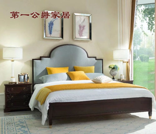 欧式高档古典家具新美式纯实木FW98-17床头柜 大床促销5500 有1.5