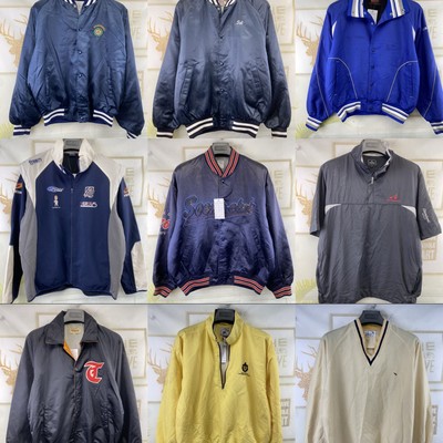 古着vintag日系摇滚街头朋克hiphop宽松秋冬加厚男女款棒球服B83