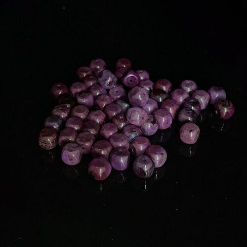 南非舒俱来魔方帝王紫单珠（少皮）5.5mm（多样性发其一）SJL3039