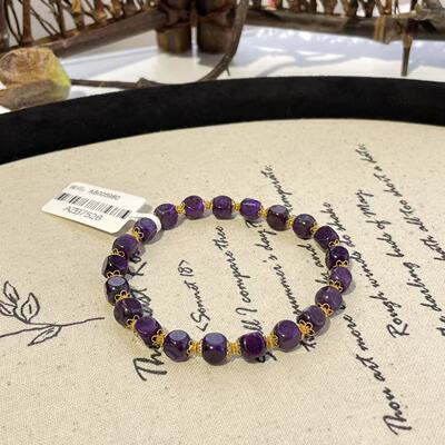 南非舒俱来帝王紫魔方手串18k/16cm（拾絮）AZB7526