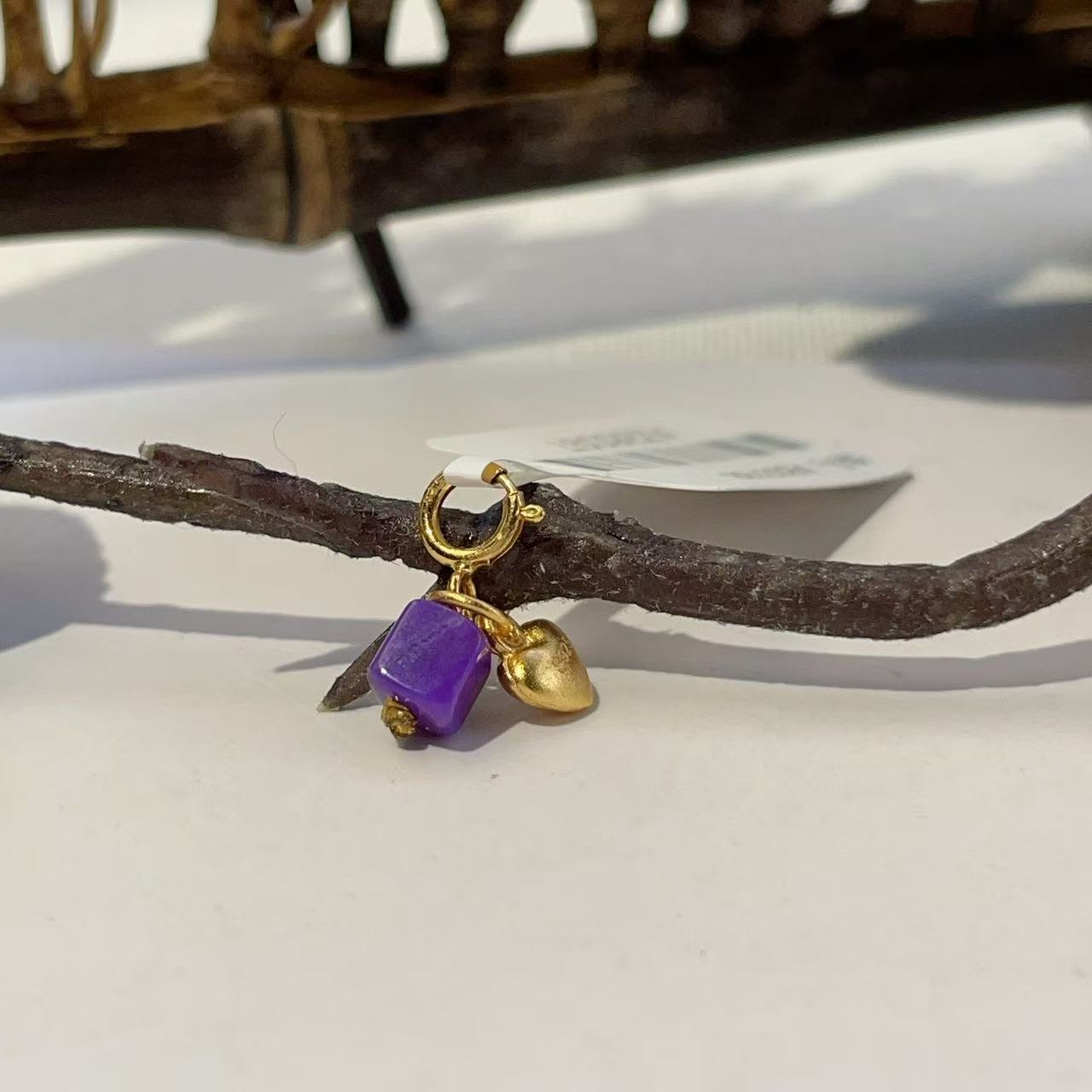 舒俱来方珠皇家紫小提溜/约4mm+/AZB6097（书韵）