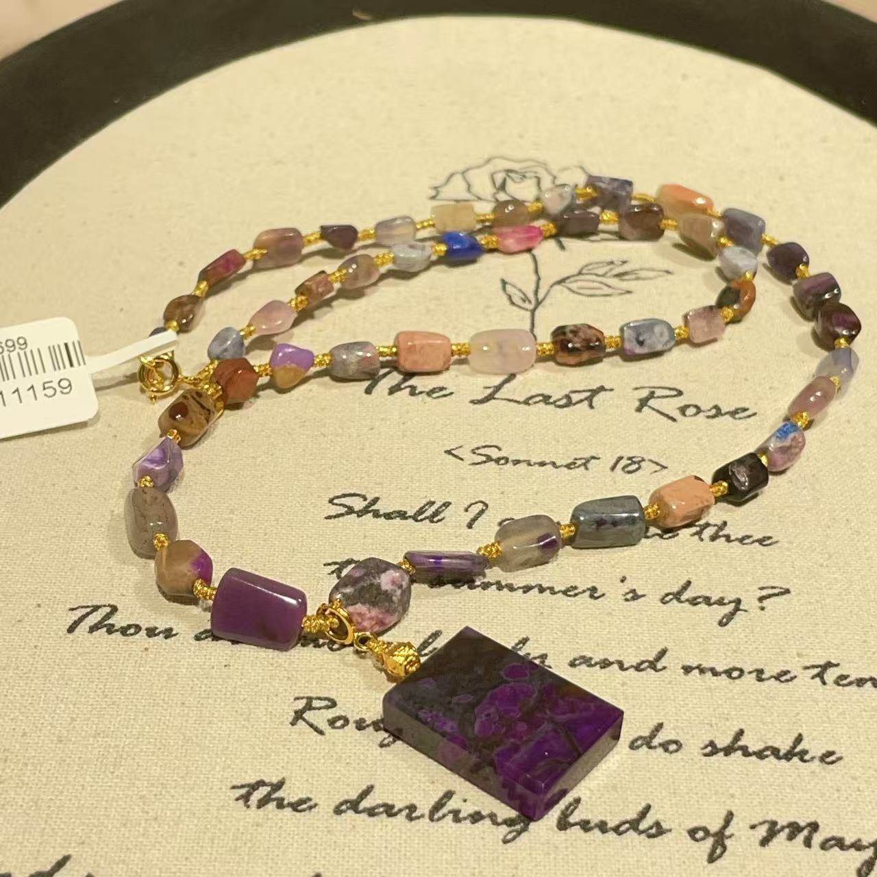 南非舒俱来随型酱红无事牌吊坠项链S925/45cm(沛紫)AZB11159,珠宝/钻石/翡翠,手饰,淘宝优惠券,粉丝福利购,淘宝优惠卷