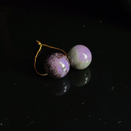 南非舒俱来樱花紫圆珠单珠吊坠13mm（多样性发其一）SJL3000