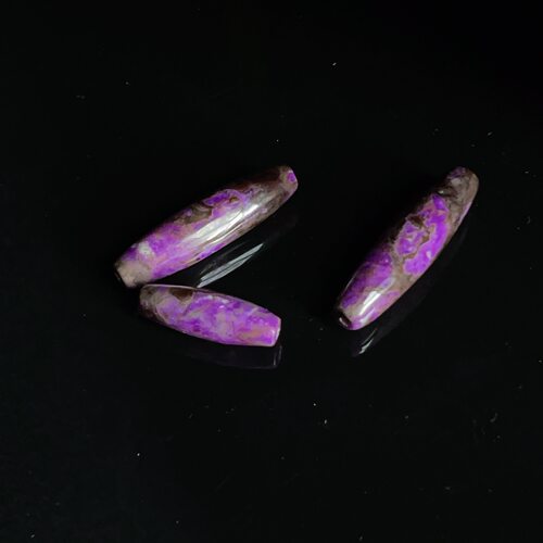 南非舒俱来帝王紫桶珠单珠吊坠/6.5/23mm/多样性发其一/SJL3125