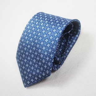 山西省西安农商银行职业装无标男士领带蓝色团装职业领带设计定做