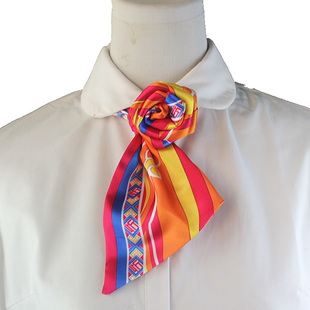 广西壮族自治区信用联社新款丝巾玫瑰花头花发夹玫红色定做设计