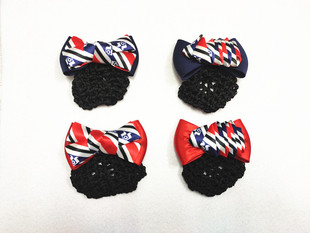 云南农村信用合作社头花发网兜发饰 云南农信中国信合发网兜发夹