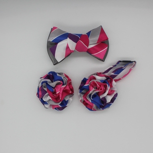 高速公路收费站银行铁路胸花领花头花职业装无标记胸花领花发夹网