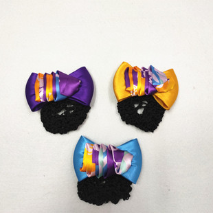 上海铁路集团乘务员头花发网兜 南京合肥杭州高铁乘务员发网头花