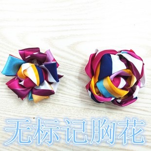 铁路航空职业装无标记丝巾胸花 免打胸花 乘务员服务员售票员胸花