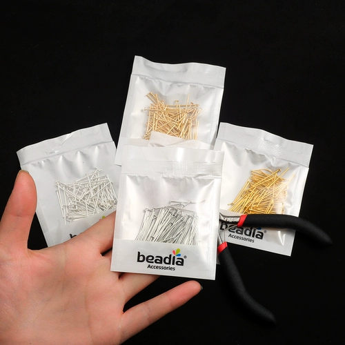 200 T -обработка иглы T -NEEDLE T -NEEEDLE Плоская головка струна игла из бусинки ручной работы DIY BUN Ушные украшения базовые материалы аксессуары