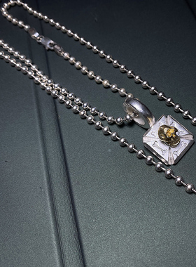 stoplight弹珠项链圆珠链子