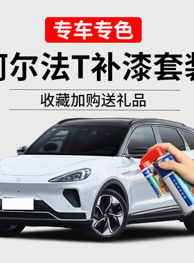 极狐阿尔法T补漆笔白色薄荷银冰灰汽车漆划痕修复ARCFOXαT自喷漆