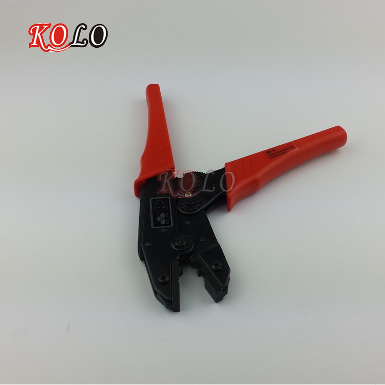 HS-11 电热膜压线钳 棘轮式压接钳4.0mm  端子压线钳 华胜