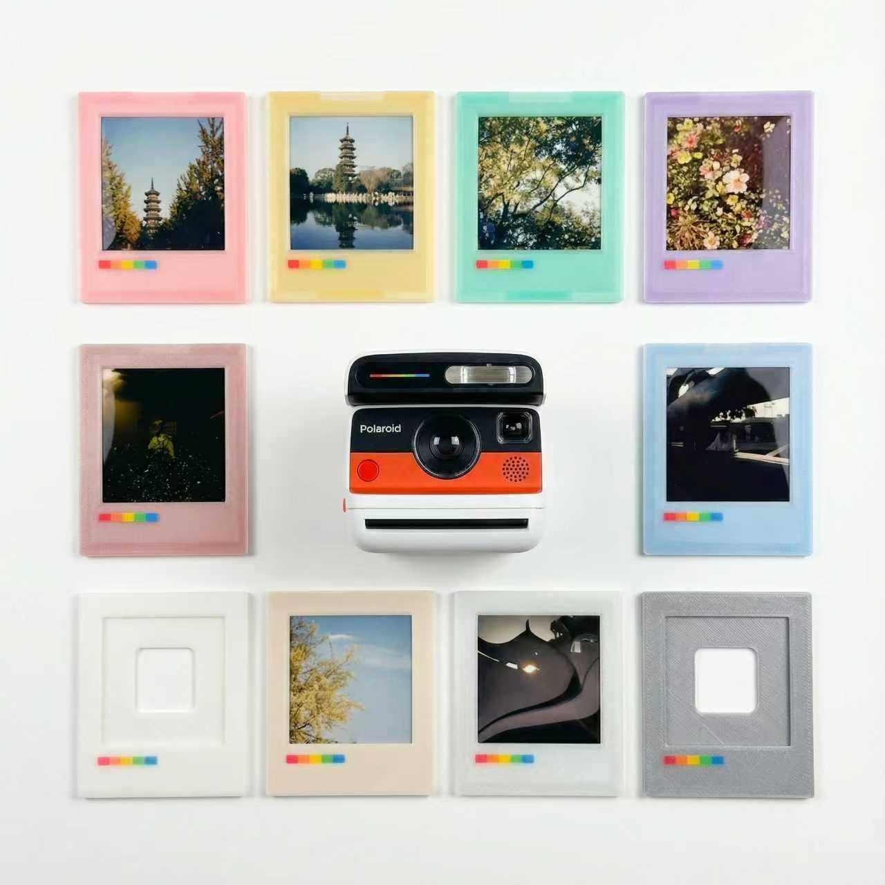 Polaroid宝丽来相框摆台冰箱贴两用i-Type/600型