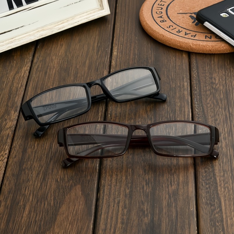 超轻高度数树脂片阅读看书老花镜