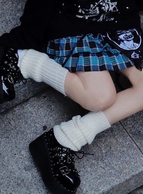 Demonia PUNK原创设计朋克风厚底洋气洛丽塔鞋嘻哈少女小皮鞋