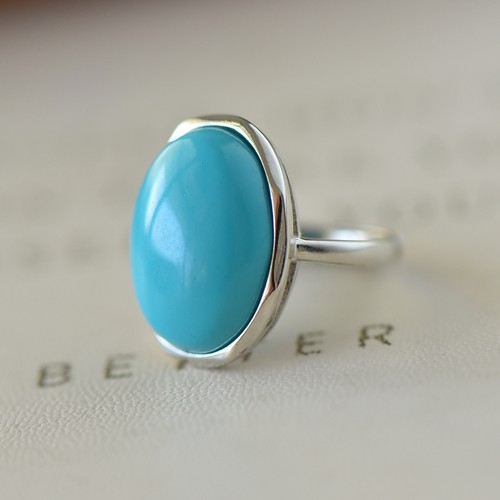 男女款S925纯银DIY镶嵌戒指空托