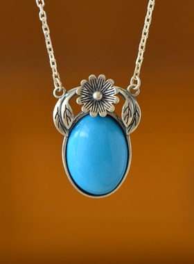 男女款S925纯银宝石镶嵌吊坠空托