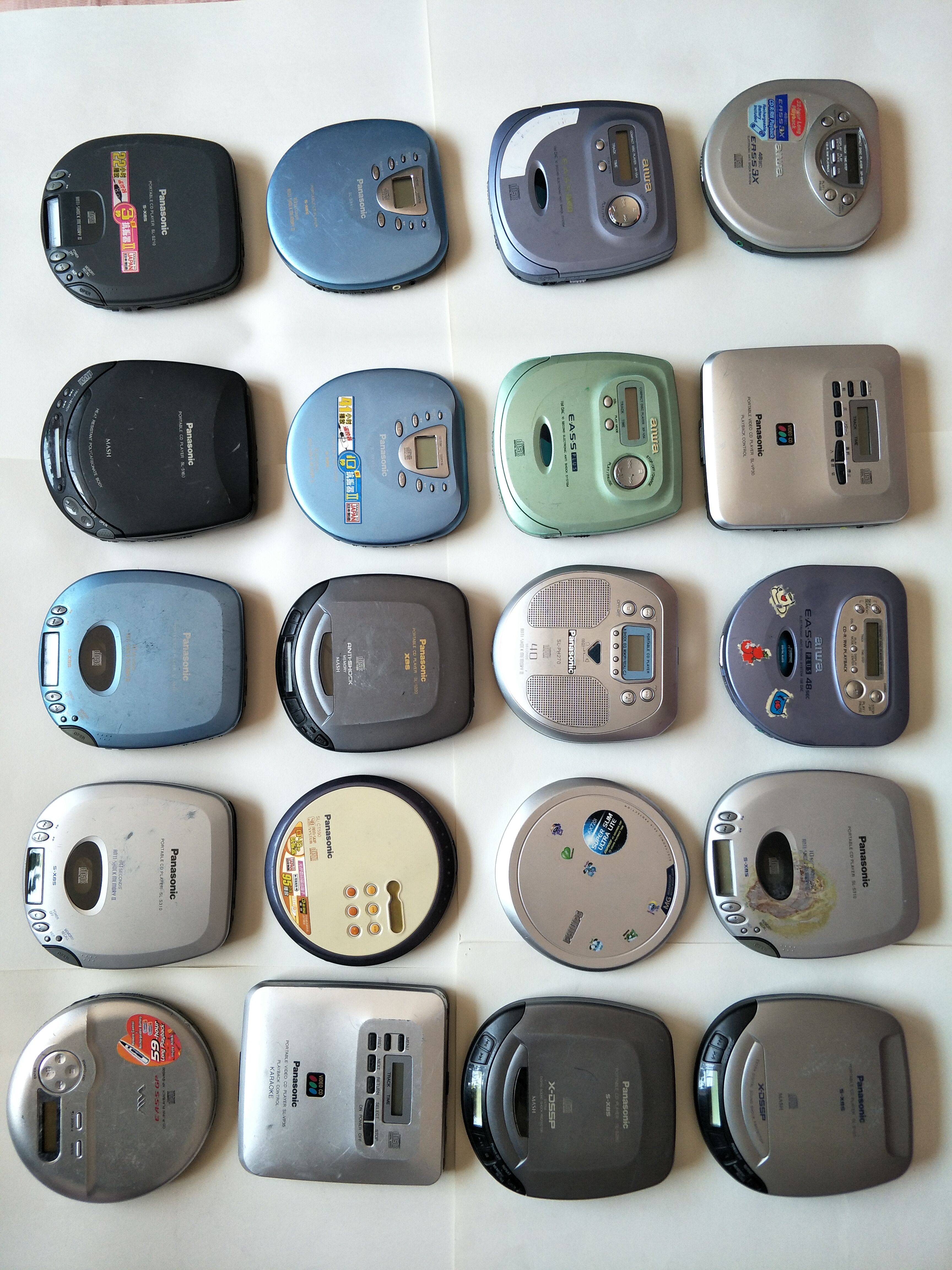 Original Japanese Walkman Panasonic CD machine, classic sound, many models have complete functions