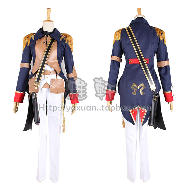 雅轩cosplay服装  千銃士 拿破仑  新品