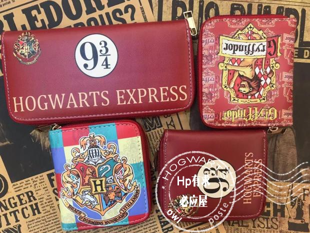 Harrypotter哈利波特周边霍格沃茨短款拉链钱包钱夹九又四分之三 模玩/动漫/周边/娃圈三坑/桌游 动漫背包/钱包/箱包 原图主图