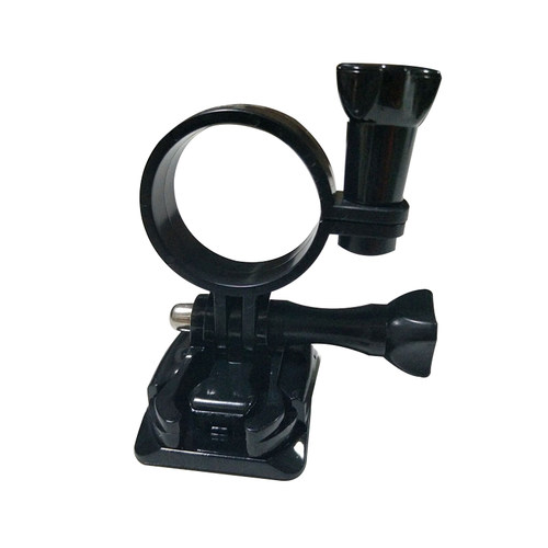 支架适用gopro弧面安全帽sj2000