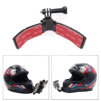 INSTA360 x4/Ace pro/x3/rs/gopro下巴支架摩托头盔骑行手机配件