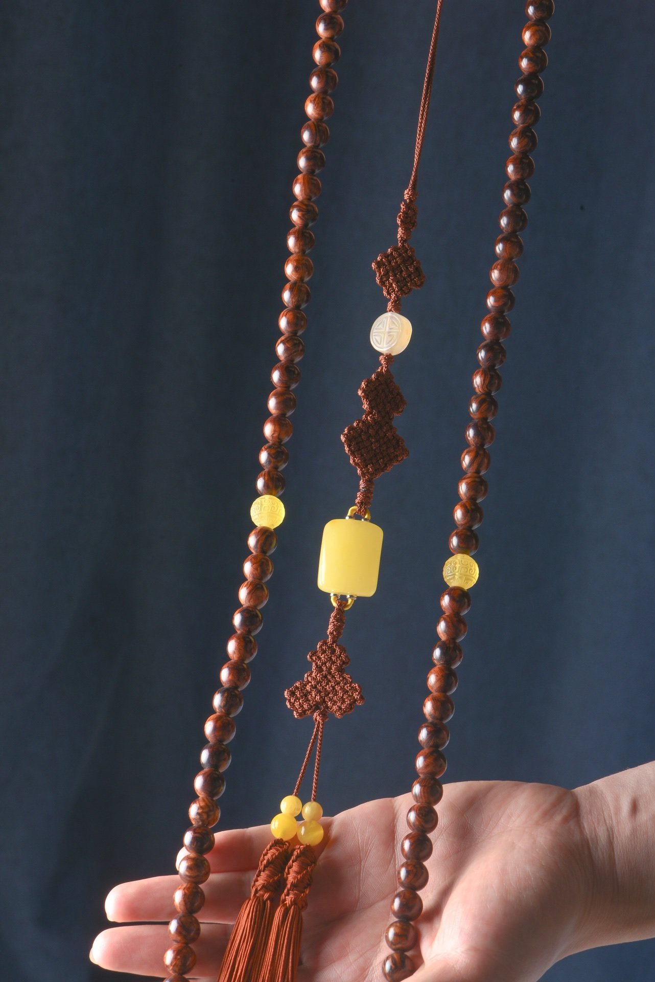 法器主法师背云法会念佛珠燕尾主法挂珠流苏穗子方丈结蜜方