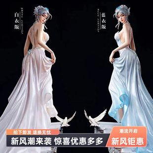 鬼刀手办回眸海琴烟动漫二次元美少女模型摆件雕像送男友生日礼物