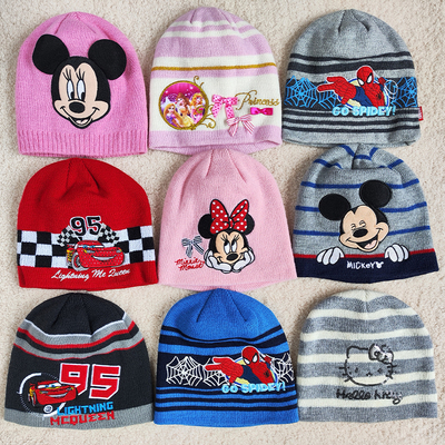 儿童帽子小孩子宝宝针织帽秋冬季