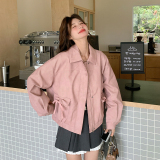 【新品】2026新款A677皮衣外套P160-K258，女装短外套，浙宝228