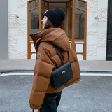 【新品现货】B228-A666蛋白皮50绒皮衣加厚羽绒服P270K408，女装羽绒服，浙宝228