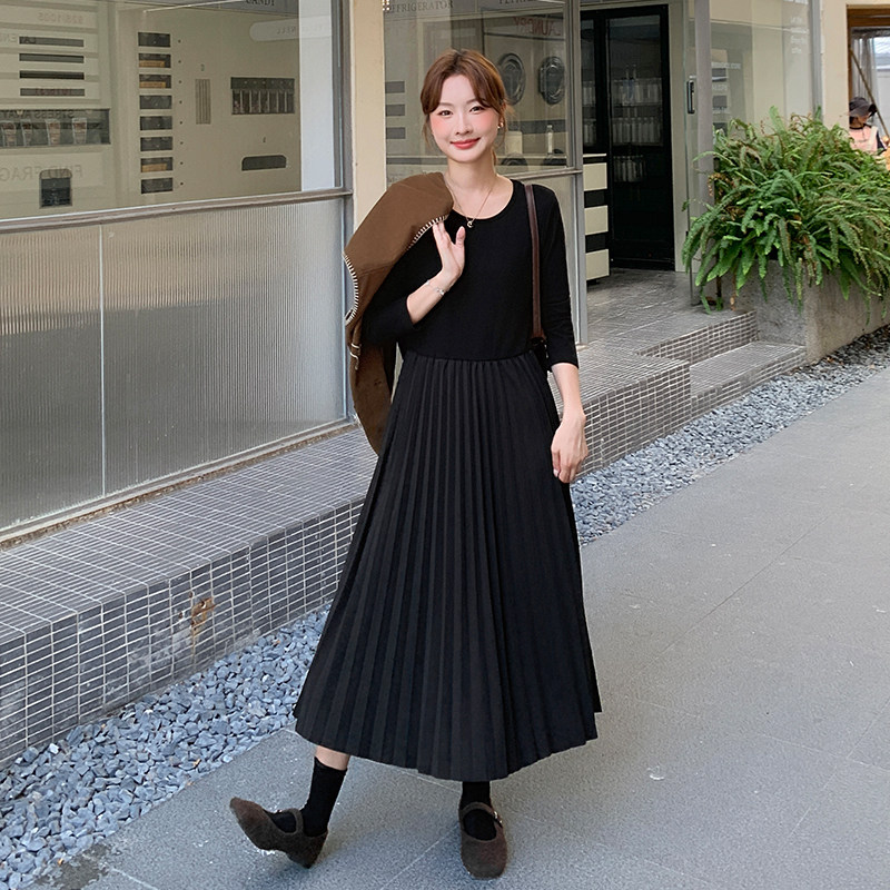 【大货】春装刺绣马甲+百褶连衣裙两件套装A649-P175控288,女装套装/套裙,浙宝228