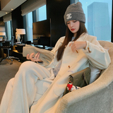 【现货+买秀】70毛牛角扣双面羊绒大衣B228-A186-P240控358，女装毛呢外套，浙宝228