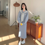 【现货】2026春款卫衣+半身裙两件套装B228-A609-P150控218，女装套装/套裙，浙宝228